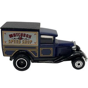 Matchbox Superfast‎ Model A Ford Speed Shop 1979 MB38 18 RARE Dark Blue